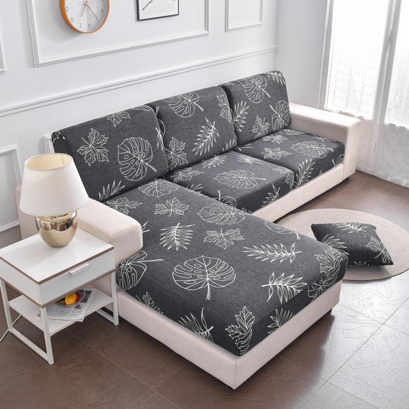 1Pcs Print Sofa Cushion Coverastic Protector Sofa Cover Personality Slipcover Matching Washable Couch Cover
