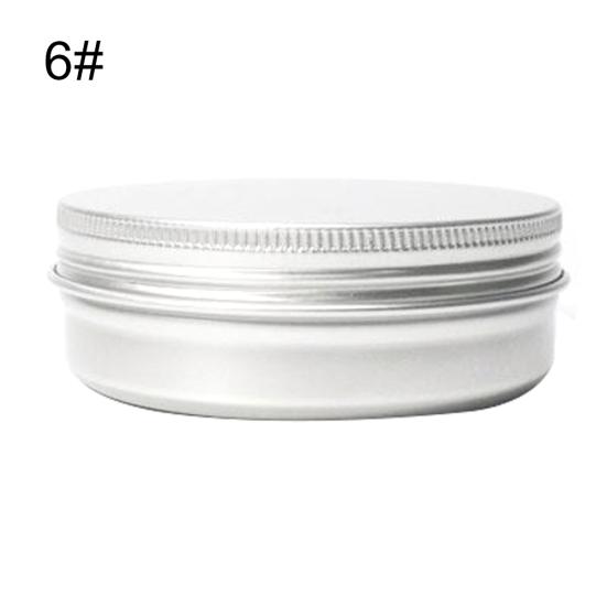 Мини-бальзам для ногтей, косметический крем, горшок для макияжа, банка для губ, герметичный алюминиевый контейнер