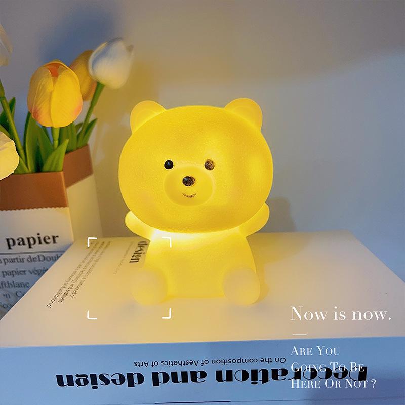 Мультяшный ночник детский день виниловый прикроватный светильник украшения креативные подарки