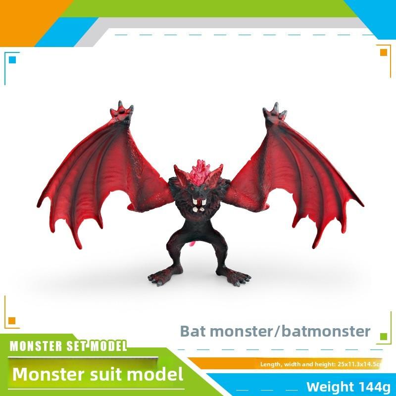 Fantasy Beast Model With Pvc Bat Monster Material For Kids Playroom Decor And Collecting