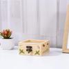 1/3pcs 3.5'' X 3.5'' X 1.8'' Gift Wrapping Wooden Box Wooden Household Storage Box Bedroom