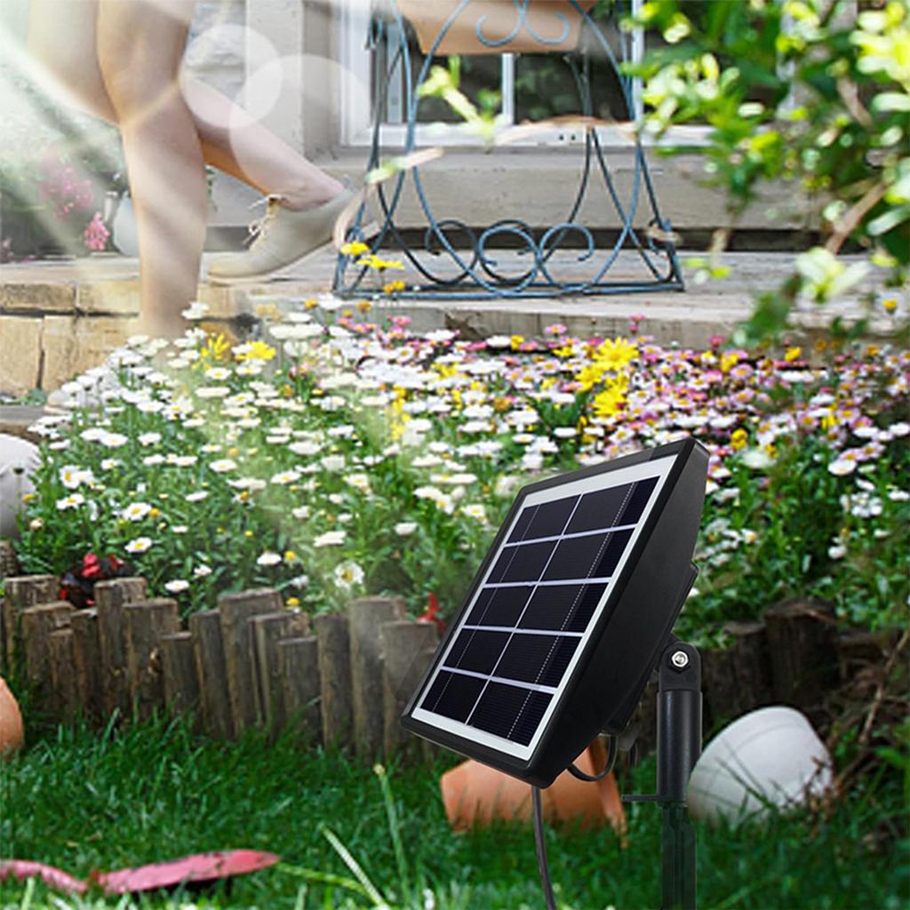Solar Automatic Drip Irrigation Kit Anti-siphon Solar Powered Irrigation System for Garden Balcony 1-600s Timer Easy DIY Self Watering Device