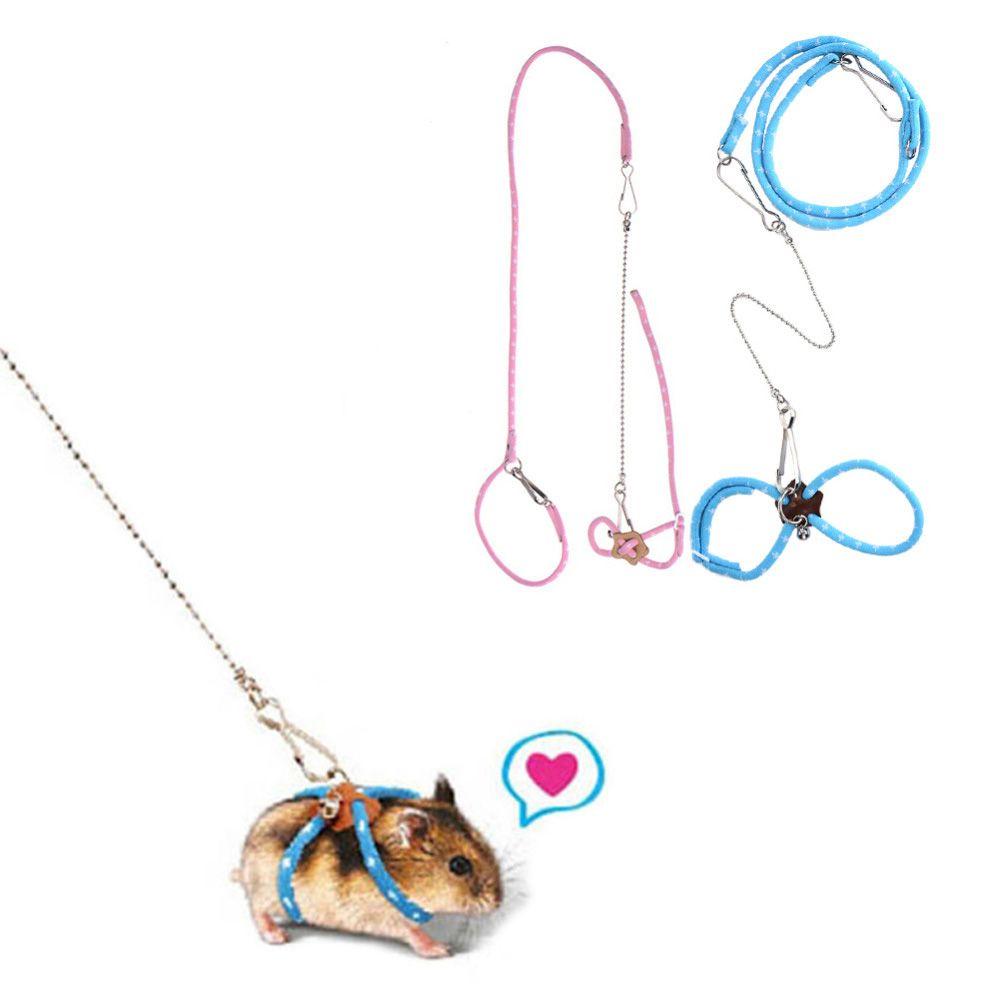 For Rat Squirrel Chinchilla Ferret Nylon Rope Walking Lead Pet Supplies Hamster Leash Mouse Vest