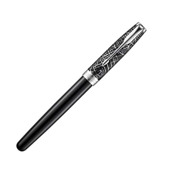 PARKER Sonnet Metro CT Перьевая ручка Средний размер пера Официальный импорт, (M), 2054843, Двойного назначения (Конвертер/Конвертер),