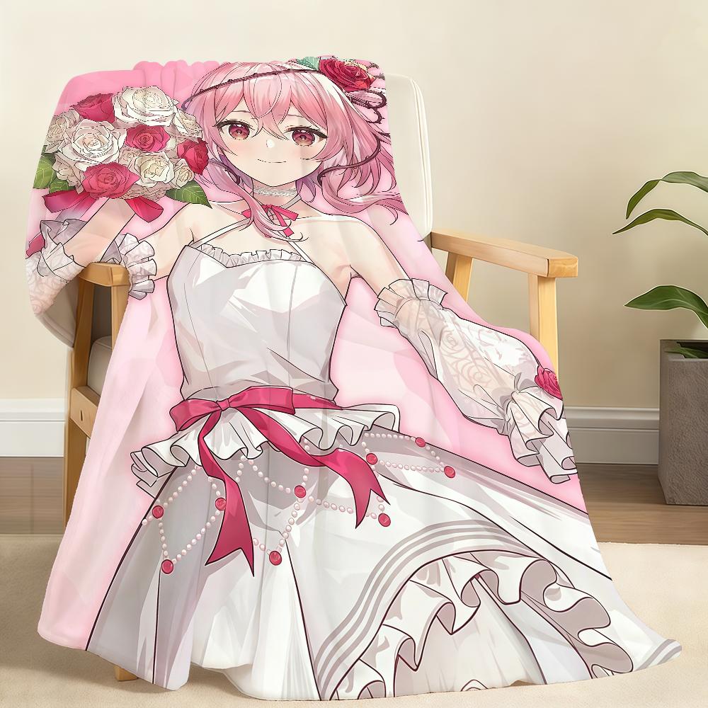 Virtual idol Rosemi Lovelock Blanket Soft Throw Blanket for Home Bedroom Bed Sofa Picnic Travel Office Rest Cover Blanket Gift