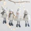 Christmas Furry Doll Home Party Xmas Tree Supplies DIY Decorative Festival Decorations