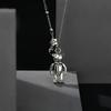 Bear Necklace, Hip-hop, Punk Couple, Sweater Chain, Women's Niche Hoodie, New Trend