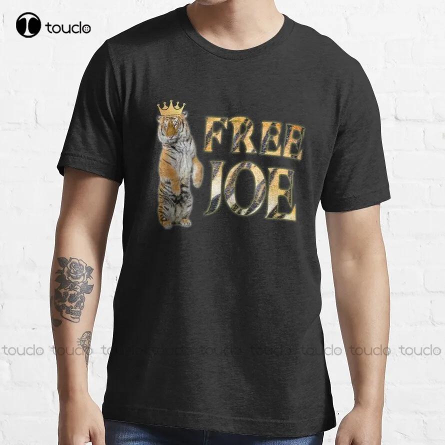 Free Joe Exotic Tshirt Muscle Fitshirt Custom Aldult Teen Unisex Digital Printing Tee Shirt Xs5xl Cotton Christmas Gift New