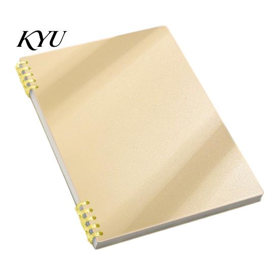 Agenda Notebook A5 Spiral Notebook, Lined /Horizontal Grid/Blank Inner Page, Flat Lay Journal for Notes Morandi Solid Color Cover Sketchbook