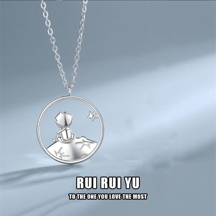 Модные милые ожерелья с подвеской в виде маленькой лисы в виде принца, чокера, парные ожерелья, подвески, женские ювелирные изделия, аксессуары, подарок на День святого Валентина