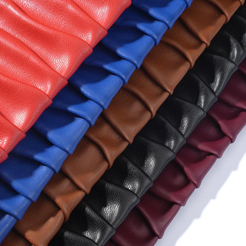 50cm*137cm 1.2mm Multi Colors PU Leather Quilting Fabric 3D Quilted Synthetic Leather Fabric for Car Interior Bag DIY Decor