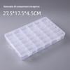 Прозрачный пластиковый органайзер с 36 отделениями для ювелирных изделий, инструментов, рукоделия, резинок, рыболовных крючков