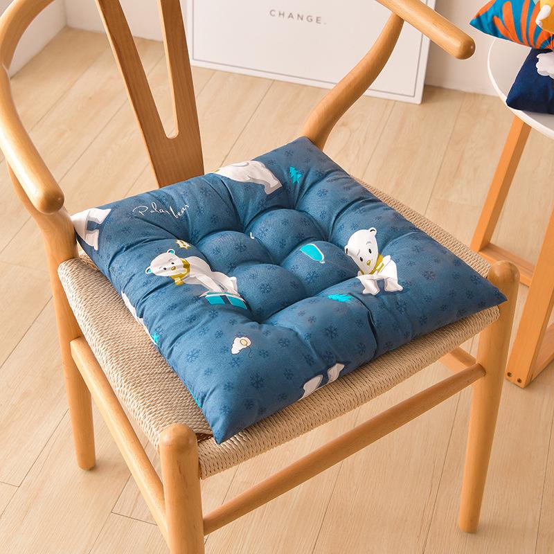 Мультяшная подушка для офисных, классных и обеденных стульев - для использования в любое время года