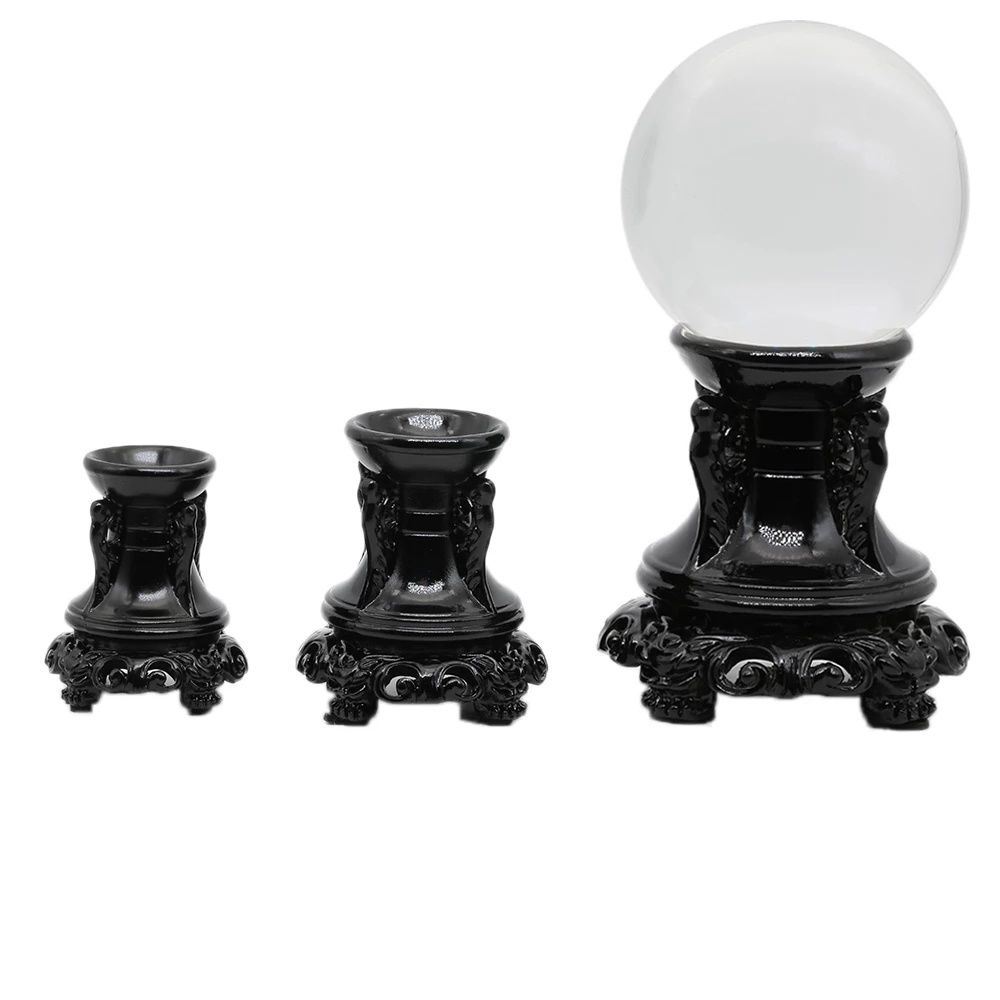 Камни Минеральное стекло Сфера Держатель Подставка для демонстрации хрустального шара Основа для хрустального шара Домашнее украшение