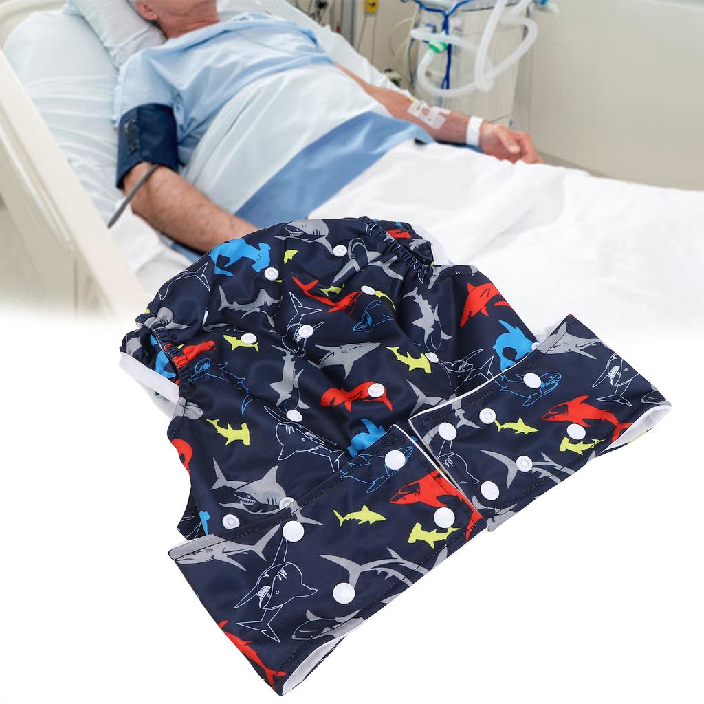 Adult Cloth Diaper Nappy Washable Breathable Incontinence Protection Nappies Underwear for Men Women