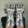 Nazgul Etching Gloves Set Medieval Knight Gauntlet Gloves Pair Best Halloween Costume Role Play Cosplay Gloves Best Gift Item