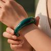 Open Bangle Irregular Bangle Acrylic Retro Hand Ring Exaggerated Bracelet  Fashion Jewelry