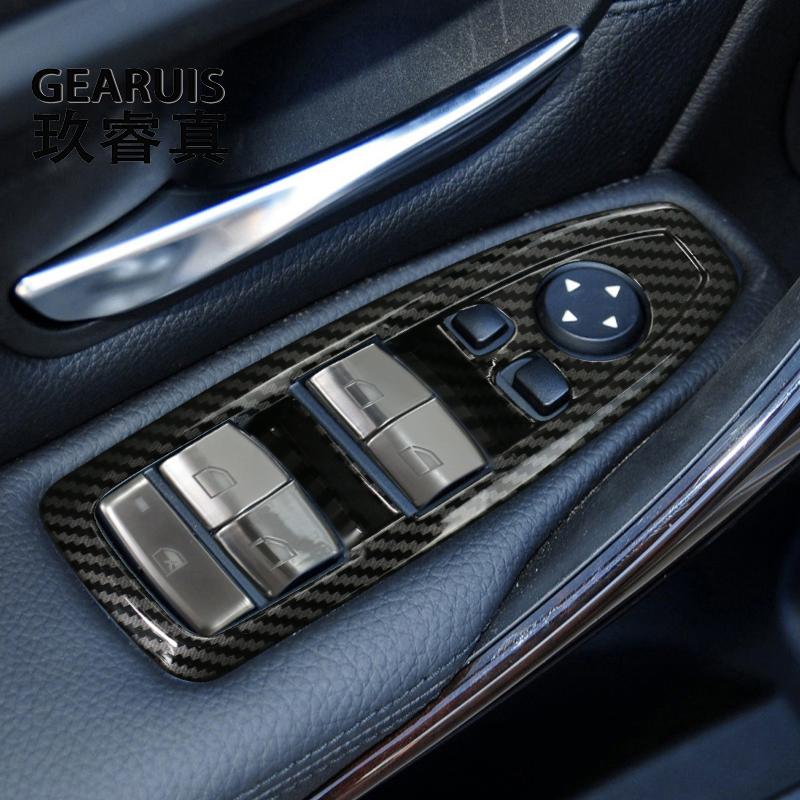 Для BMW 3 4 серии F30 F31 F34 F35 F32 F33 2013-кнопка подъема оконного стекла автомобиля защитная крышка панели салона авто