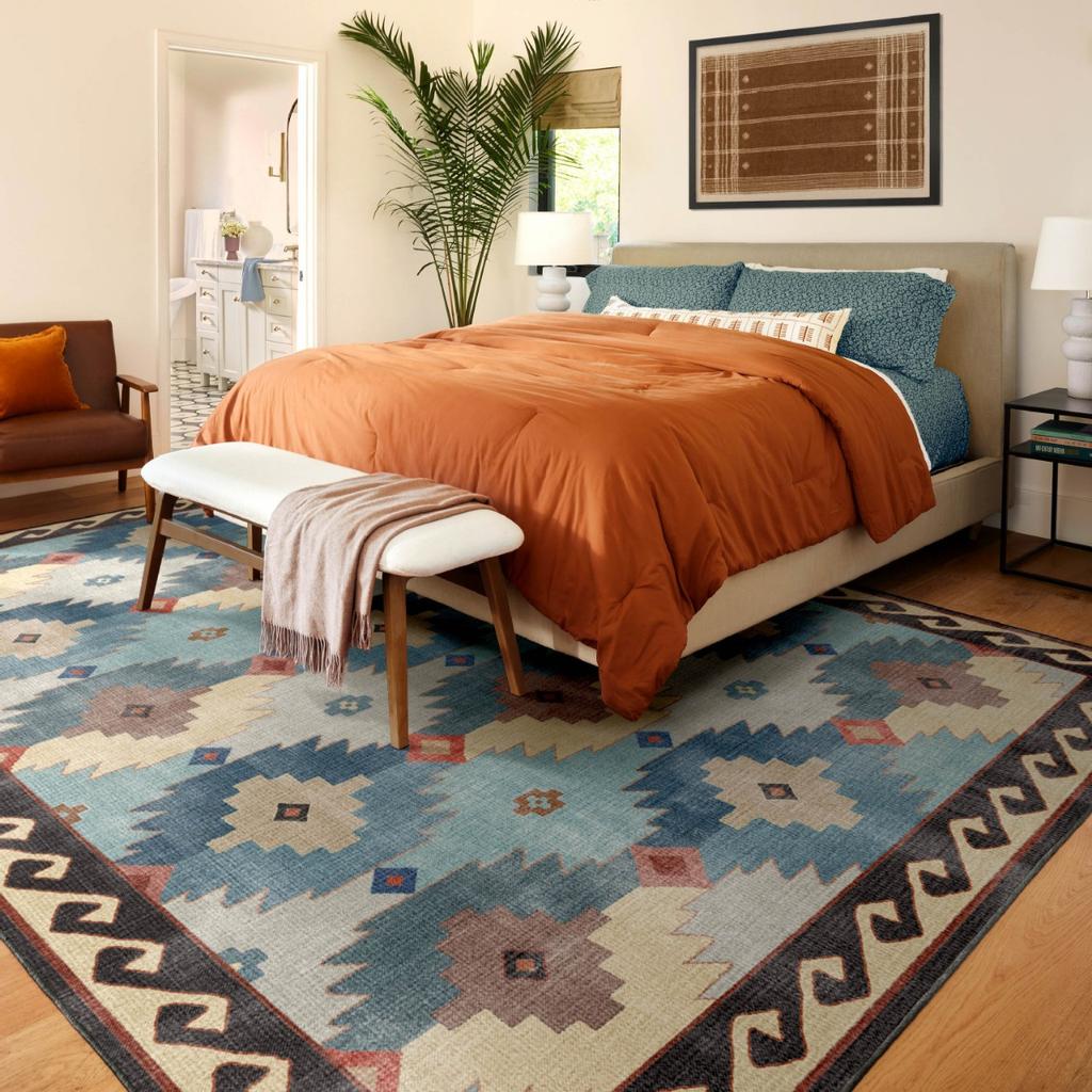 Light Luxury Carpet Living Room Coffee Table Mats Bedroom Large Area Rug Kitchen Non-slip Rugs