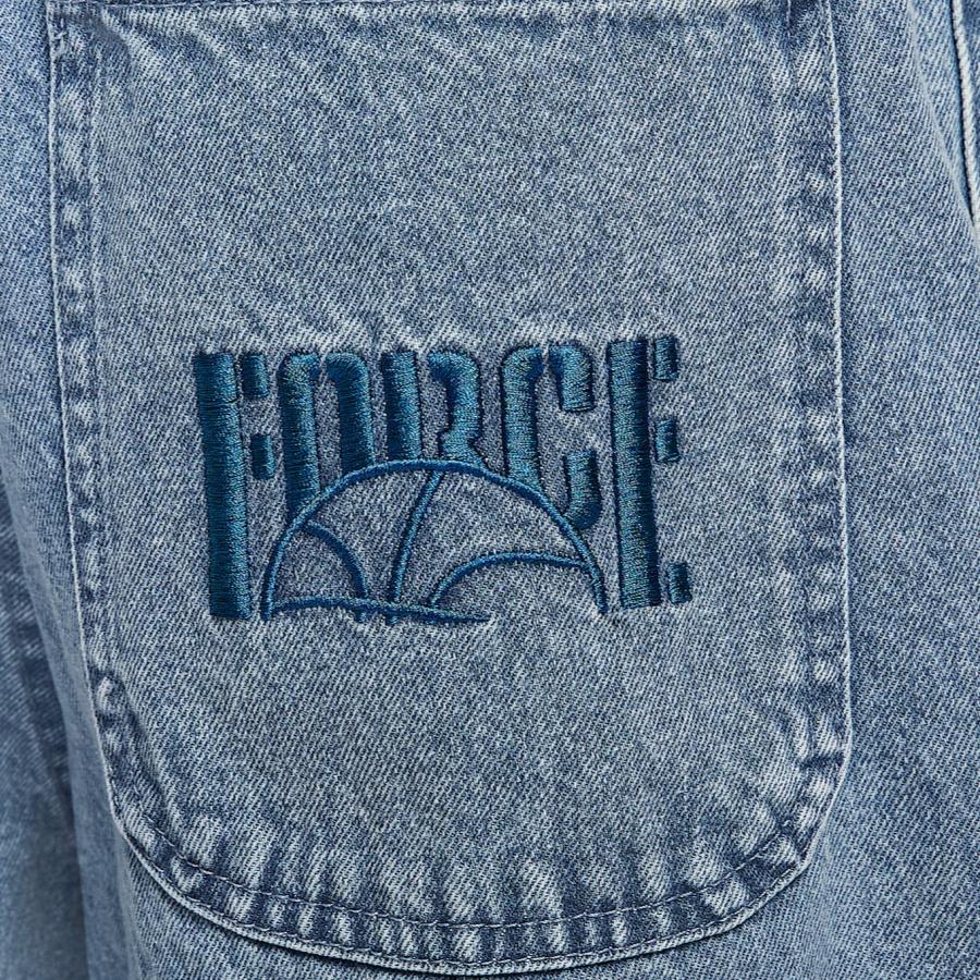 Nike Джинсовые Шорты Мужские Сине-Серые HV1914-436