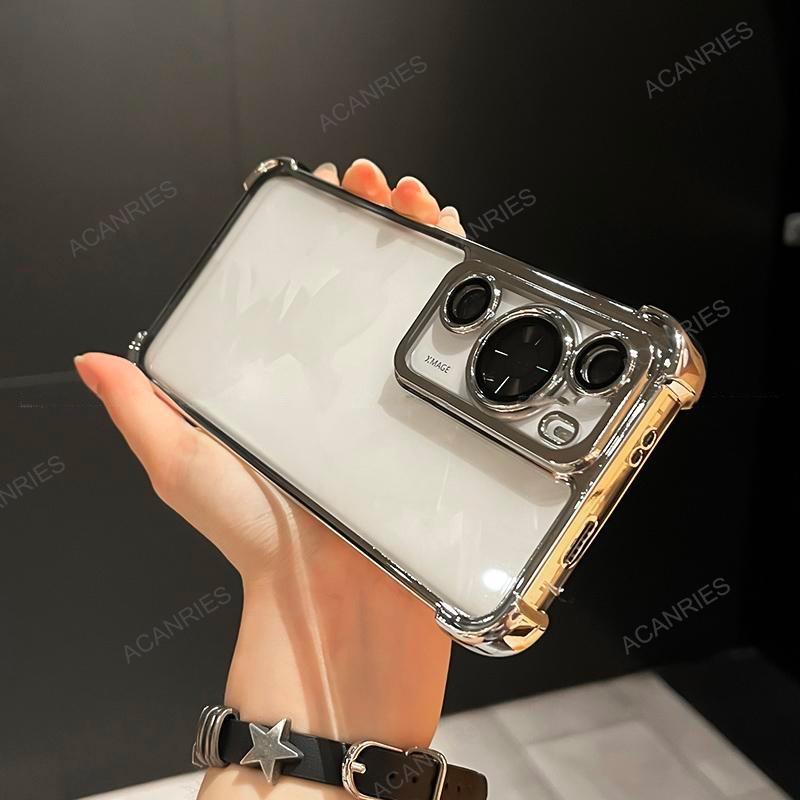 Блестящий силиконовый чехол для телефона с переливающейся металлической рамкой для объектива для HONOR X9d X9c X9 5G X8 400 Pro 200 PRO и других моделей, блестящий бампер