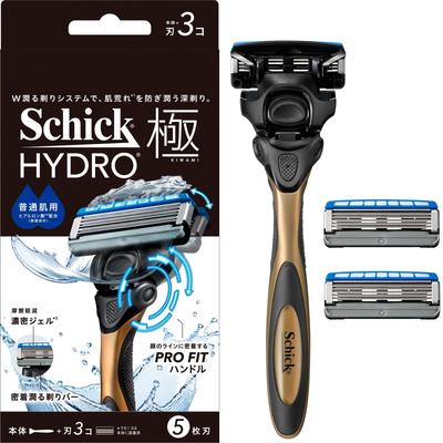 Держатель для бритвы Hydro Extreme 3 для нормальной кожи (Корпус + Лезвия) - Мужской