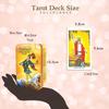 ЛАНГ Таро Райдера Популярное у Начинающих Таро с Японским Таро Уэйта Сияющее в Жестяной Коробке Карты, Издание 78 Карт, [Сияющий Райдер-Уэйт] (Банка)