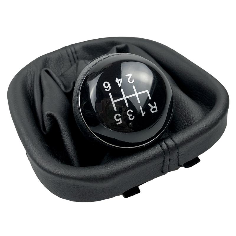 Ручка переключения передач Рычаг переключения передач Чехол-гетра PU Внутренние автомобильные аксессуары Для VW Volkswagen Caddy 2 MK2 Touran 2004-2015