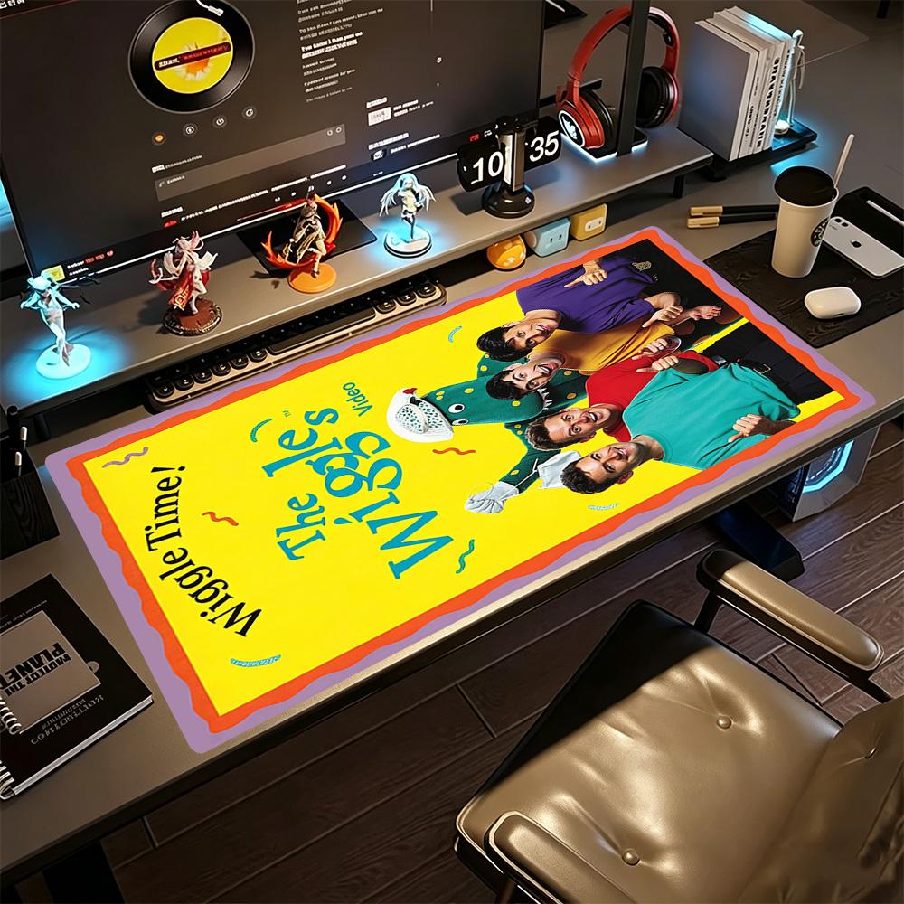 Wiggles Gaming Mouse Pad Gamer Mousepad HD Print Desk Pad Non-Slip Rubber Bottom Perfect for Office Desktop Supplies School Home