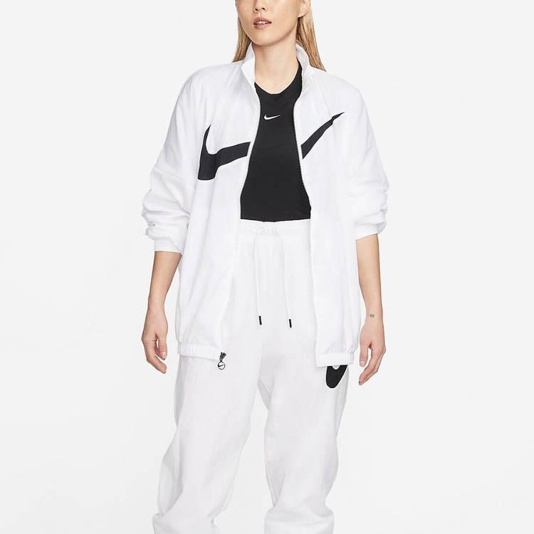Nike Женская тканая куртка Essential для спорта Белая DX5865-100
