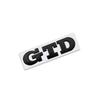 AGLNX1 3D Metal GTD Logo Rear Boot Trunk Emblem Badge Decals for VW Polo Golf 5 6 7 CC Passat Jetta MK4 MK5 MK6 Car Styling Stickers