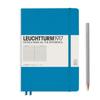 Leuchtturm Horizontal Officially Imported Notebook, A5, Ruled, Azure, 346693,