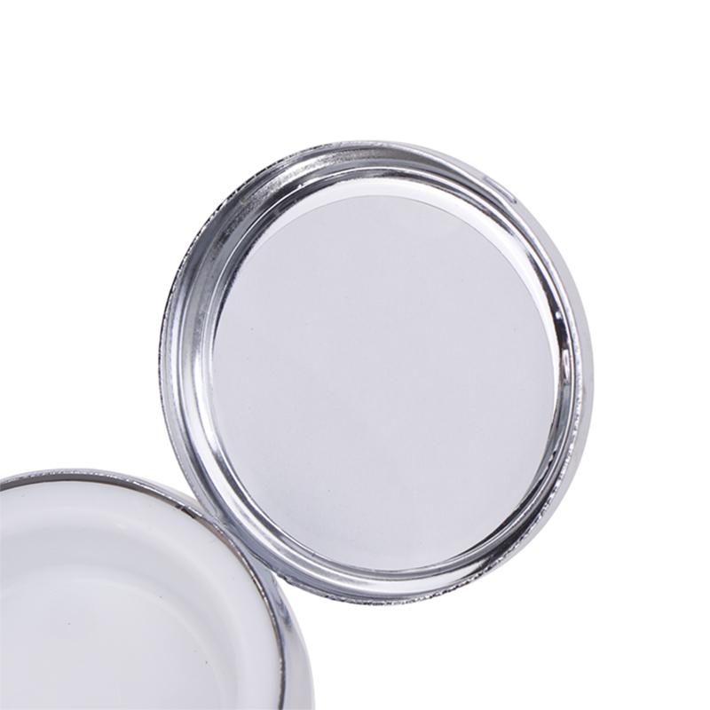 Металлические коробки для таблеток, круглые коробки для таблеток из нержавеющей стали, органайзер для лекарств, контейнер для лекарств, разветвители, коробка для конфет и таблеток