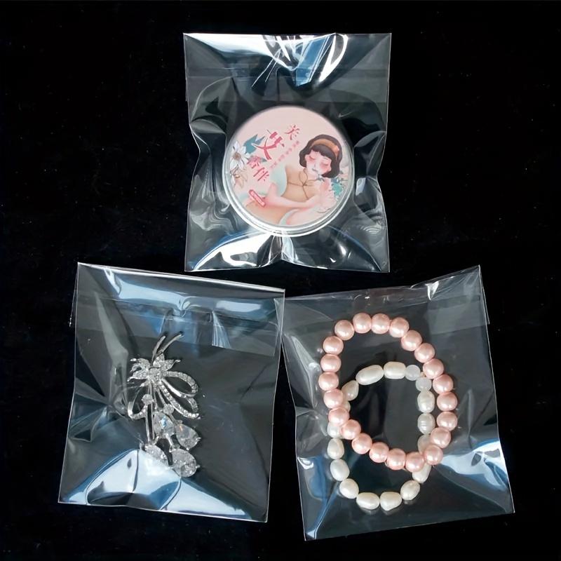 1000pcs Self-adhesive Transparent Cellophane OPP Gift Bags for Candy, Cookies, Snack, Jewelry, Hair Clips, Stationery, Biscuit, Food Packaging, Baking