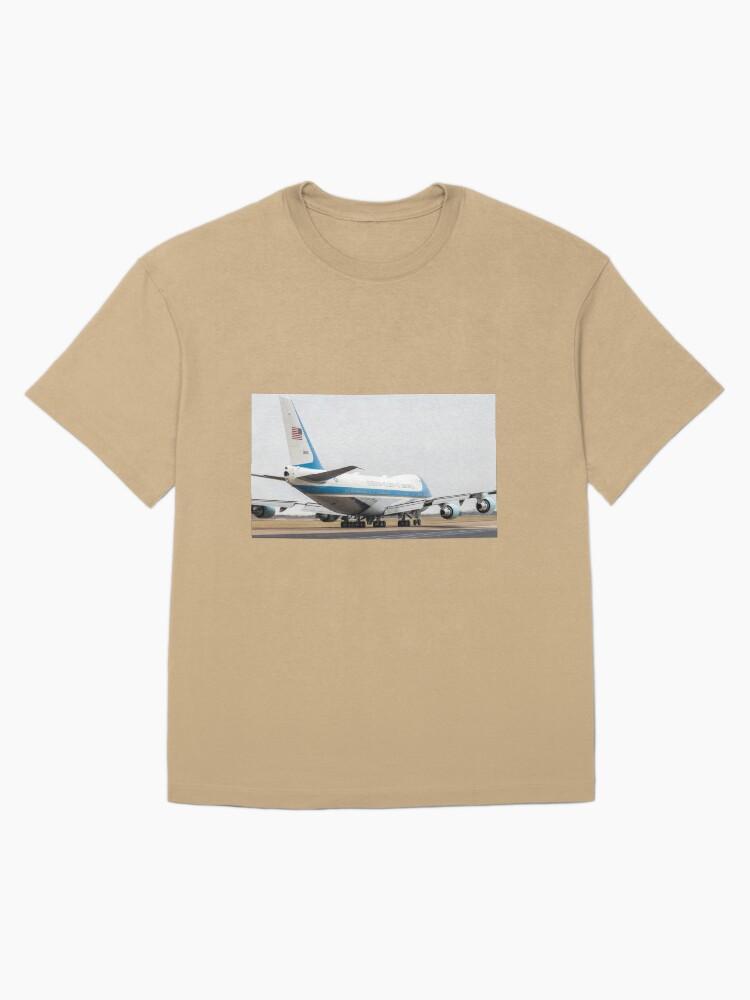 Air Force One Air Force One приземляется в международном аэропорту Вэлли в Харлингене, Техас, большемерная футболка