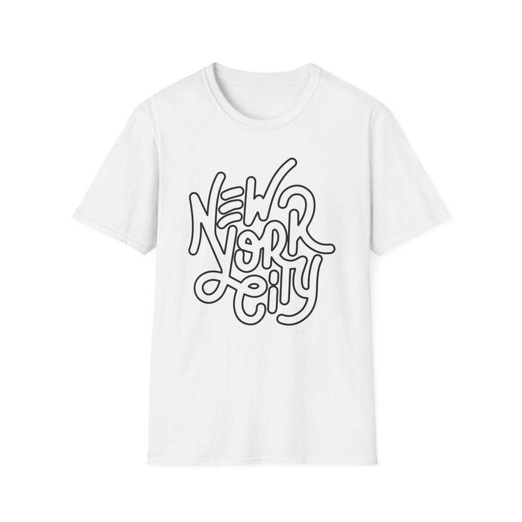 NY New York City T-Shirt Funny Quotes Abstract Design Trendy Lifestyle Fashion