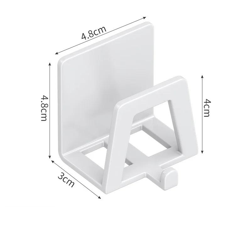 For Stainless Steel Sponge Holder Self Adhesive Sink Drain Drying Sponges Racks Shelf Kitchen Storage Wall Hooks Holders Organiz