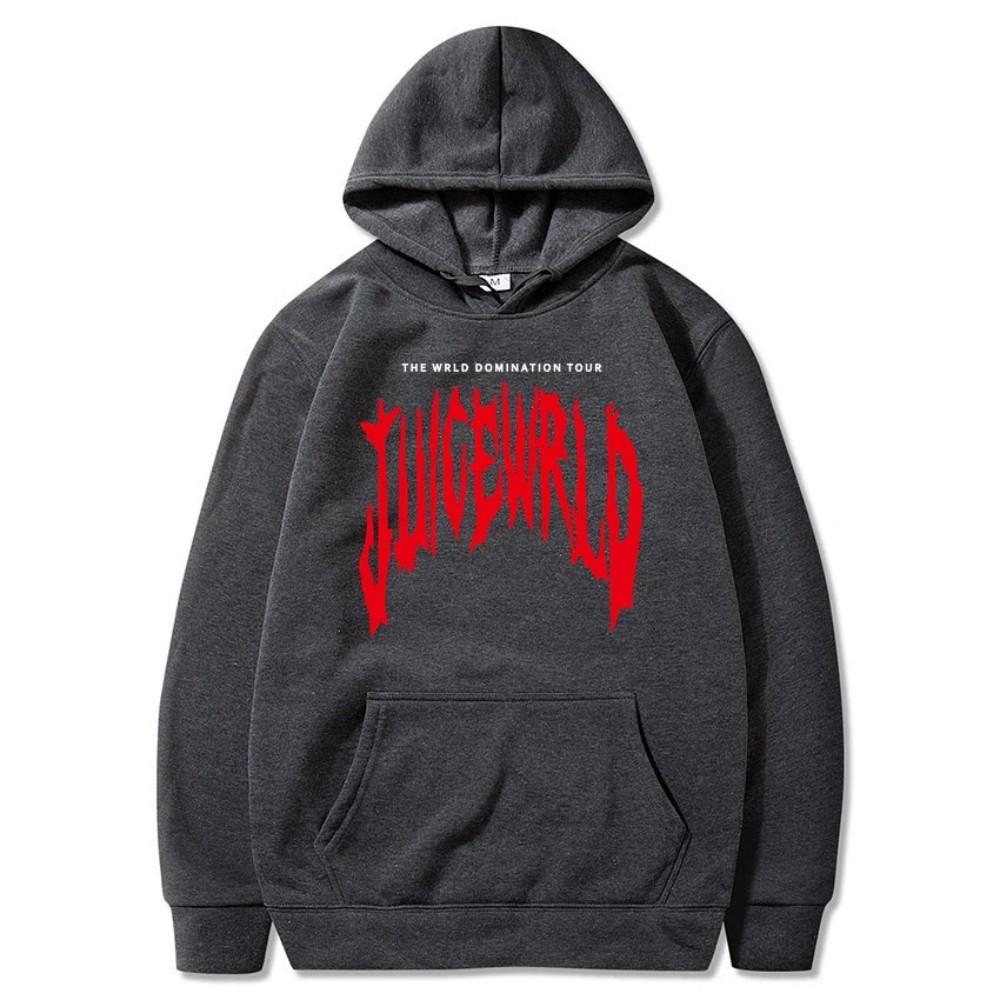 2026 New Juice WRLD Graphic Women's Hoodie – Retro Rap Style, Loose-Fit Casual Streetwear Hip-Hop Long-Sleeve Pullover