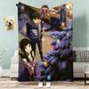 Hyouka Throw Lightweight g Flannel Blanket Soft Skinfriendly for Summer Cooling