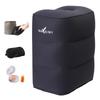 Footrest for Airplane Foot Air Foot Pillow Foot Travel Economy Class Syndrome No Pump Storage Bag VanFn Airplanes, Rest, Ottoman, Cushion, Car,