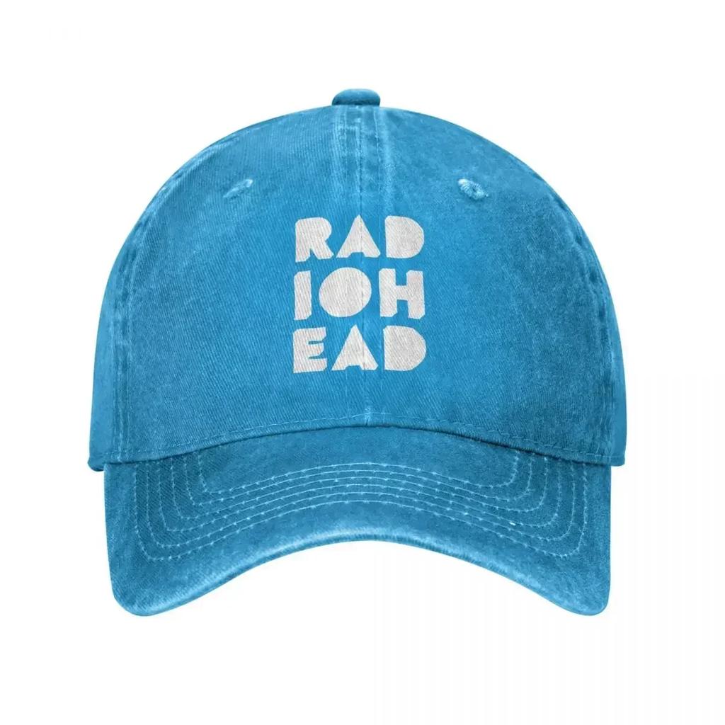 Модные бейсболки с логотипом музыкальной группы Radiohead, унисекс, потертые, стираные, головные уборы, хип-хоп, уличный, рок, для тренировок на открытом воздухе, кепки, шапка