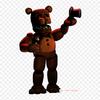 Fnaf Unwithered Freddy Five Nights At Freddy's 2 Freddy Fazbear's Pi Iron-on Transfers For Clothing Tshirt Bag Heat Transfer Stickers Iron On Patches