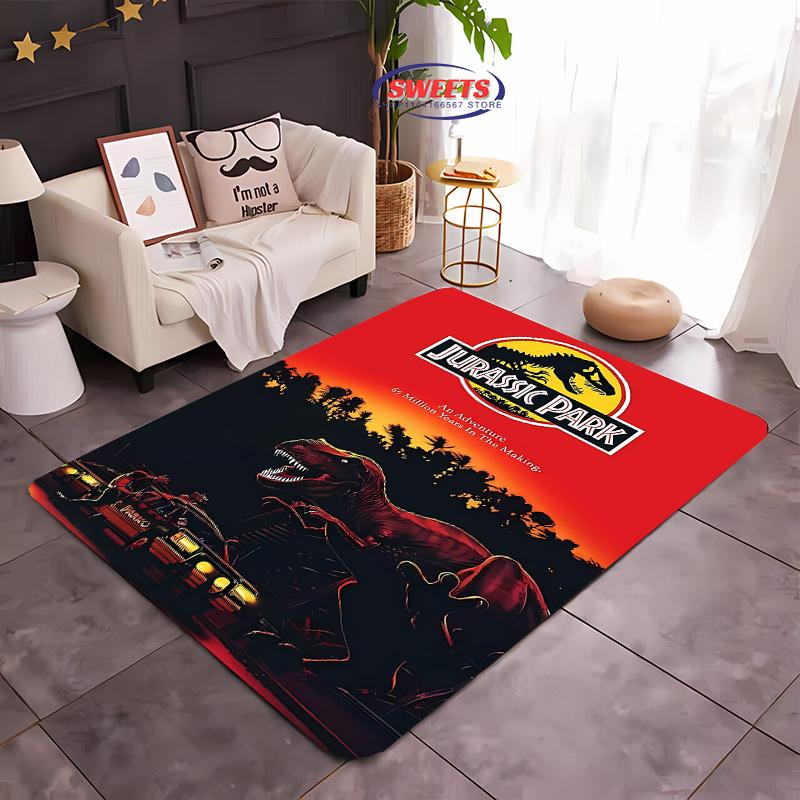 Новые полки! Классический ковер «Парк Юрского периода», выбор для гостиной, спальни, офиса, детской комнаты, нескользящий, машинная стирка