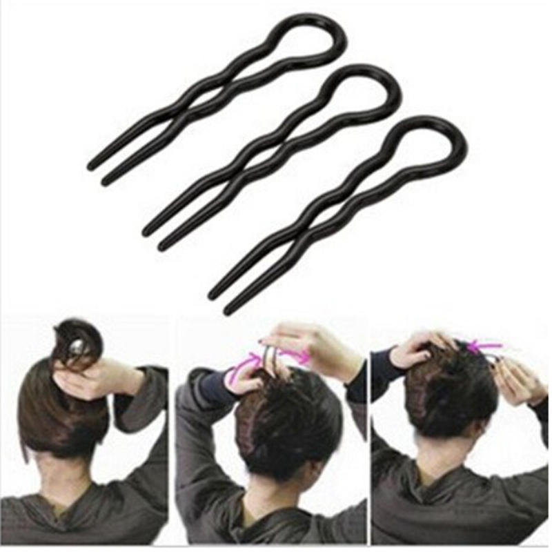 Favorite Magic Simple Fast Spiral Hair Braid Twist Styling Tool Clip Pin 3Pcs/1 Set