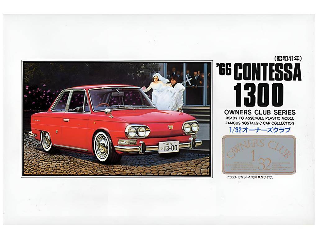 Micro Ace Club Пластиковая модель Hino Contessa 40 1/32 Владельца '66 №