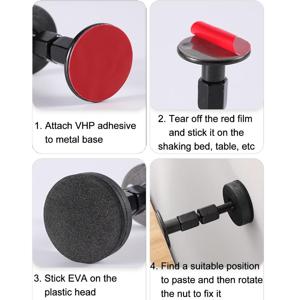 Телескопический держатель для стола, для кровати, против скрипа, против тряски, крепежная фурнитура для фиксации инструментального шкафа