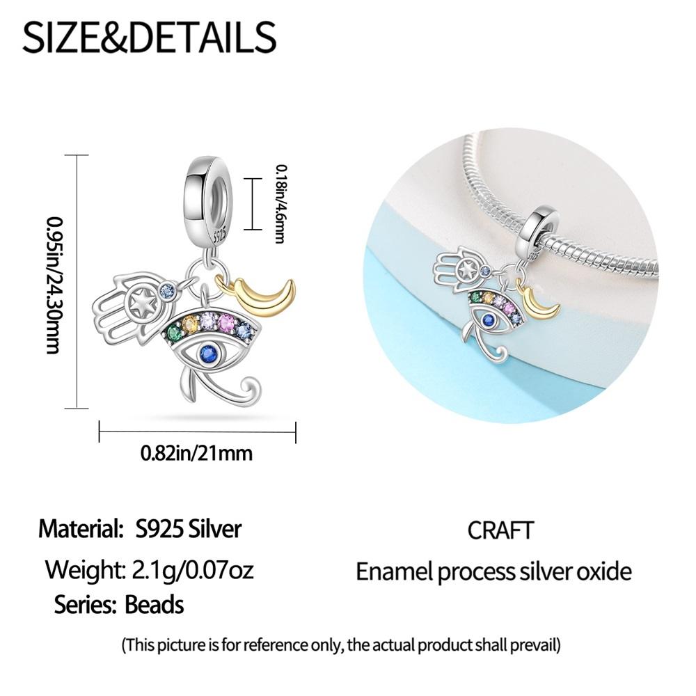 Медный египетский символ амулет кулон анкх глаз Гора шарм подходит для оригинального браслета с шармами женские DIY украшения подарок