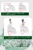 Giftoyou Chastity Device Transparent Chastity Device Ventilated Penis Cage 3 Cock Ring Set Male Chastity Management Penis Stimulation SM Goods Plastic