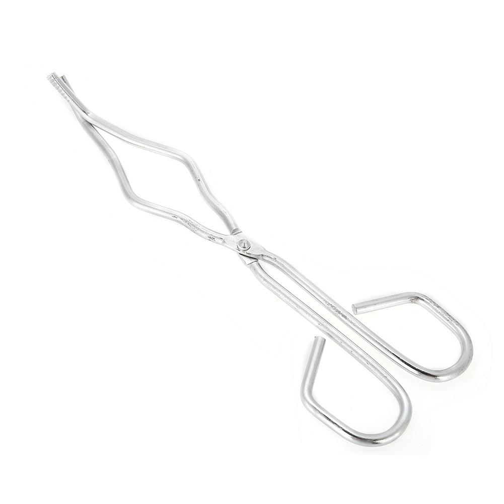 Щипцы для тигля из нержавеющей стали, 24 см, зажим для плавильной печи для графита, плоскогубцы