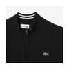 Lacoste Мужской свитер с высоким воротом на молнии [черный]